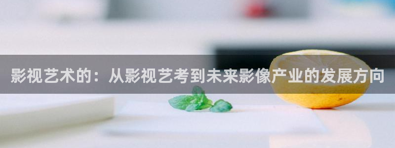 金牌影院電影：影視藝術(shù)的：從影視藝考到未來影像產(chǎn)業(yè)的發(fā)展方向